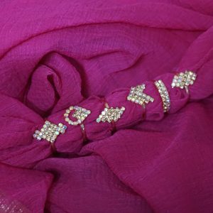 Artificial Small AD Ring (pair of 6 )