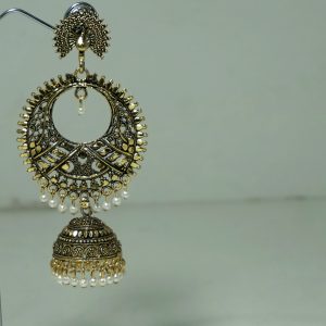 Traditional Peacock jhumka