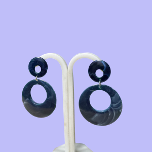 Double Hoop Statement Earrings