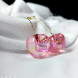 3D Cherry Dangle Earrings