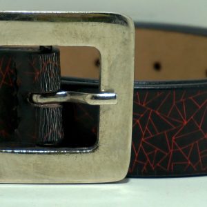 Men Casual, Party, Formal Black Genuine Leather Belt