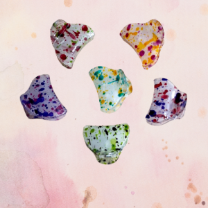 Daily Use Tiedie Hair Claw Clips