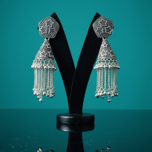 Oxidised Jhumkas