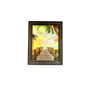 Stone Bridge Glass  Painting