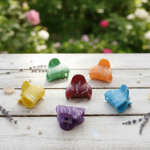 Daily Use Tiedie Hair Claw Clips