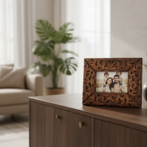 Square Wooden Photo Frame